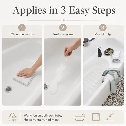 SlipGuard Shower Safety Strips