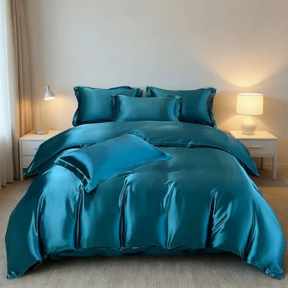 SlumberSilk™ Duvet Cover & Pillow Set