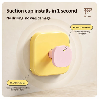 SnapGrip™ No-Drill Suction Hook