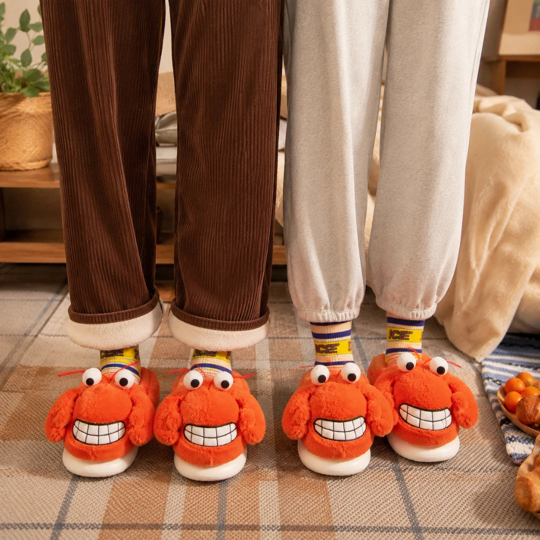 SnapToes™ Crab Slippers
