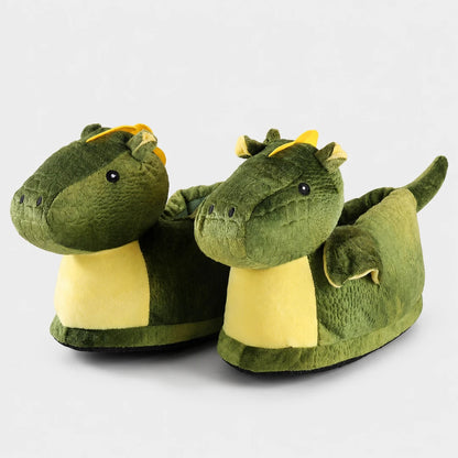 SnuggleBeast™ Plush Slippers