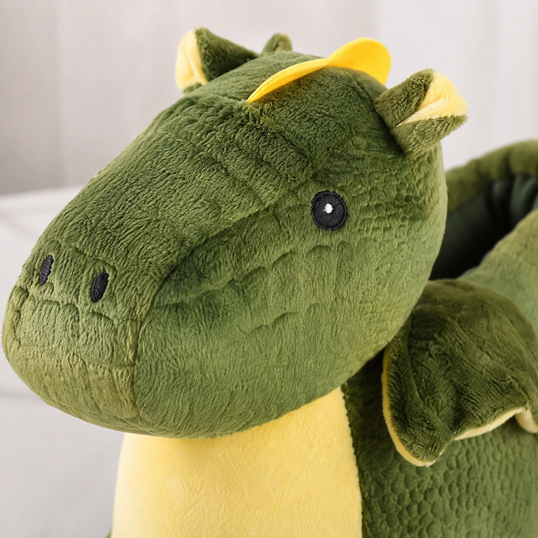 SnuggleBeast™ Plush Slippers