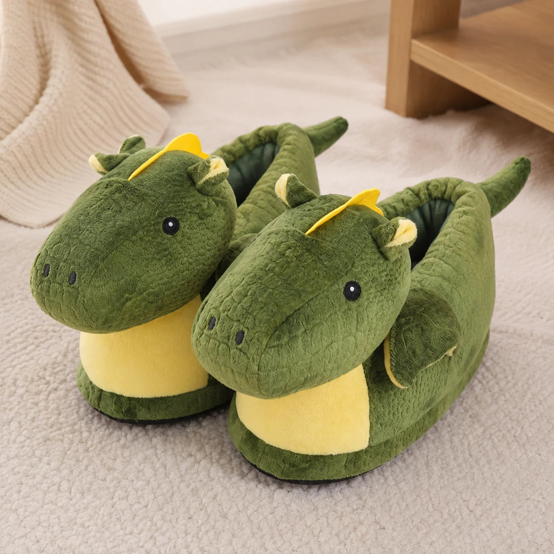 SnuggleBeast™ Plush Slippers