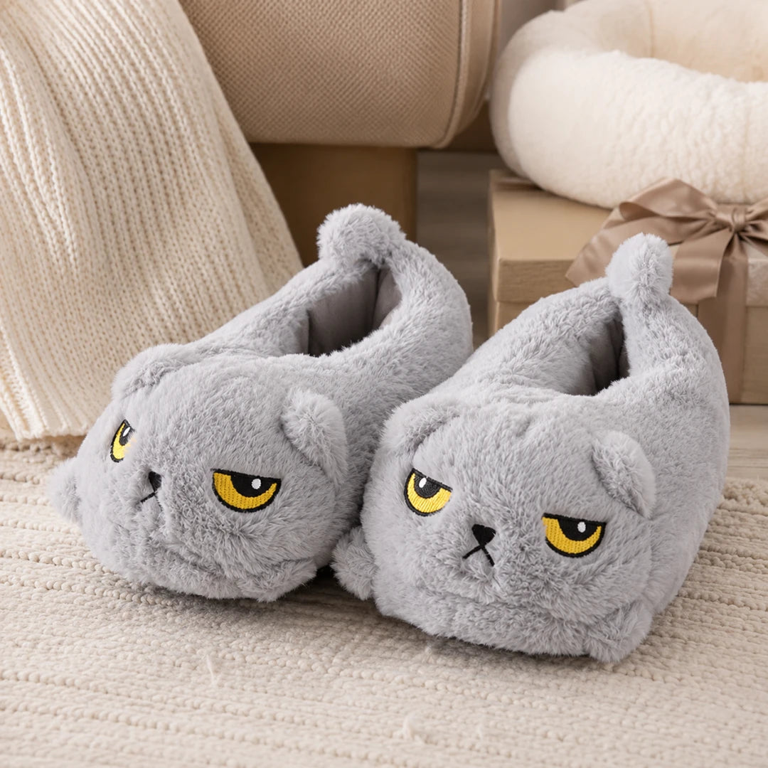 SnuggleBeast™ Plush Slippers