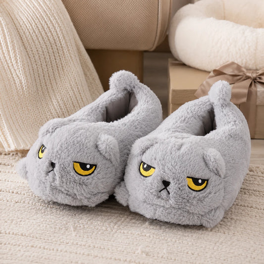 SnuggleBeast™ Plush Slippers