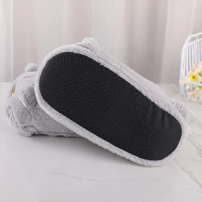 SnuggleBeast™ Plush Slippers