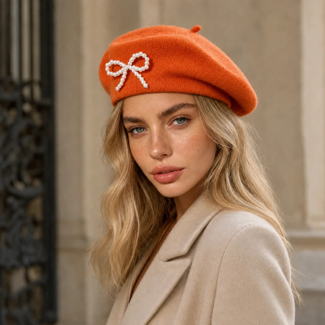 SoftBow™ Wool Beret