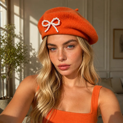 SoftBow™ Wool Beret