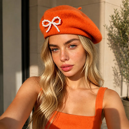 SoftBow™ Wool Beret