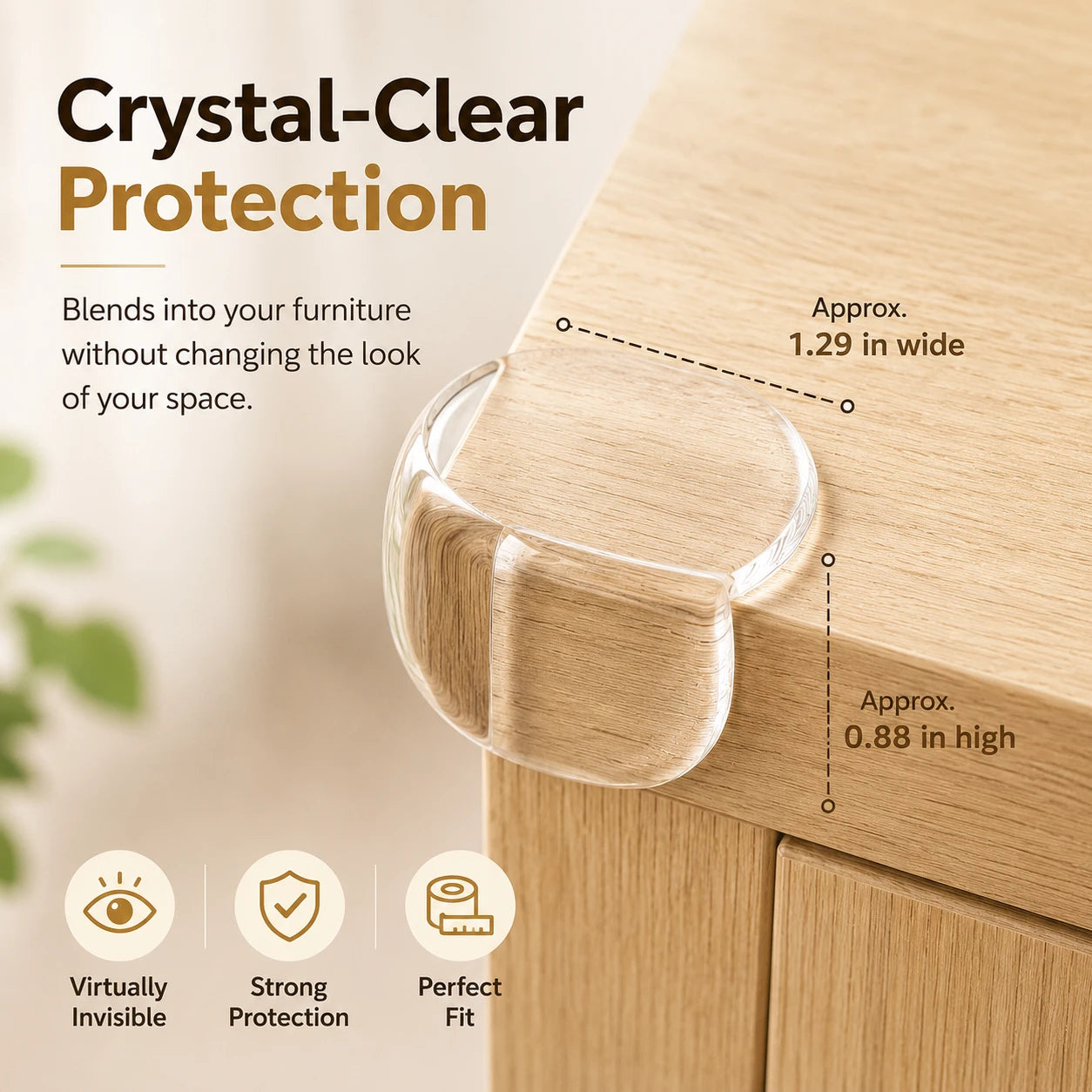 SoftEdge Clear Corner Guard-4