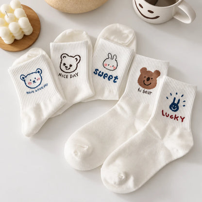 SoftStep™ Cartoon & Colorblock Socks