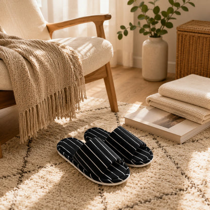 SoftStripe™ Cozy Home Slippers