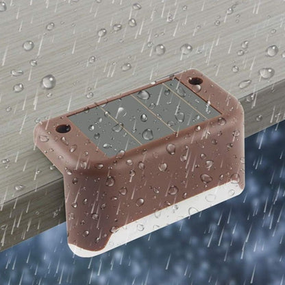 Raindrop cover on a roof edge with raindrops falling