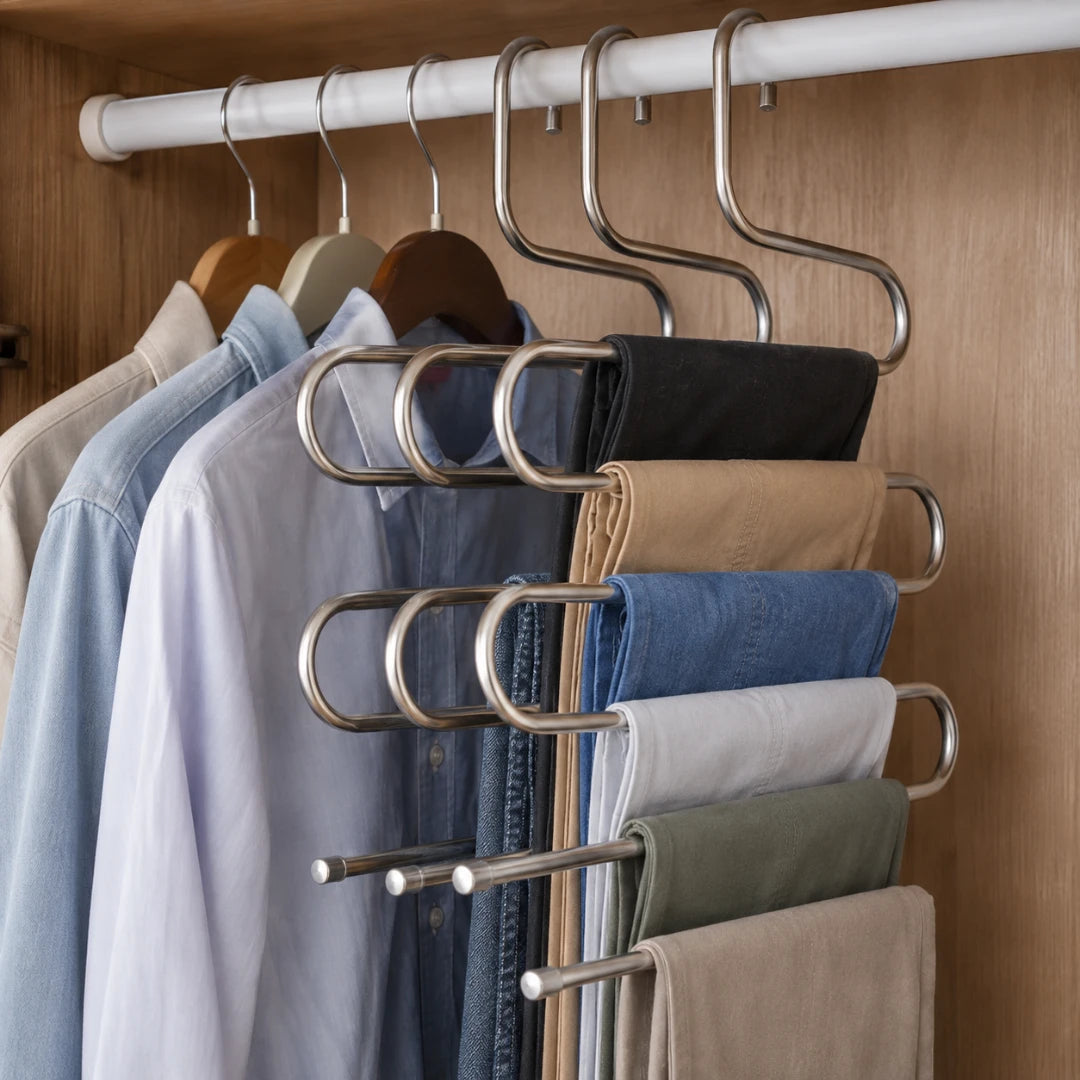 SpaceRail™ 5-in-1 Pants Hanger