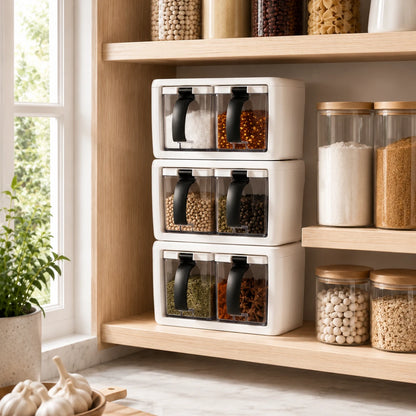 SpiceStack™ Press-Open Seasoning Set