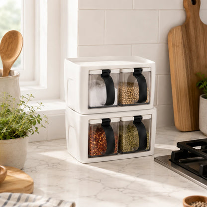 SpiceStack™ Press-Open Seasoning Set