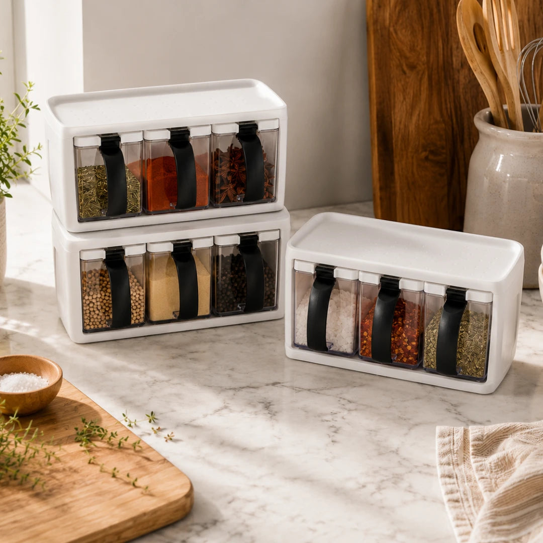 SpiceStack™ Press-Open Seasoning Set