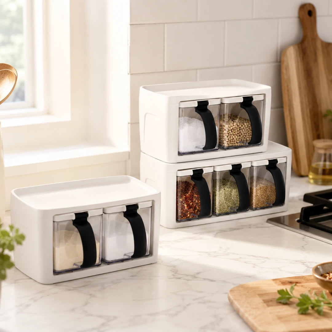 SpiceStack™ Press-Open Seasoning Set