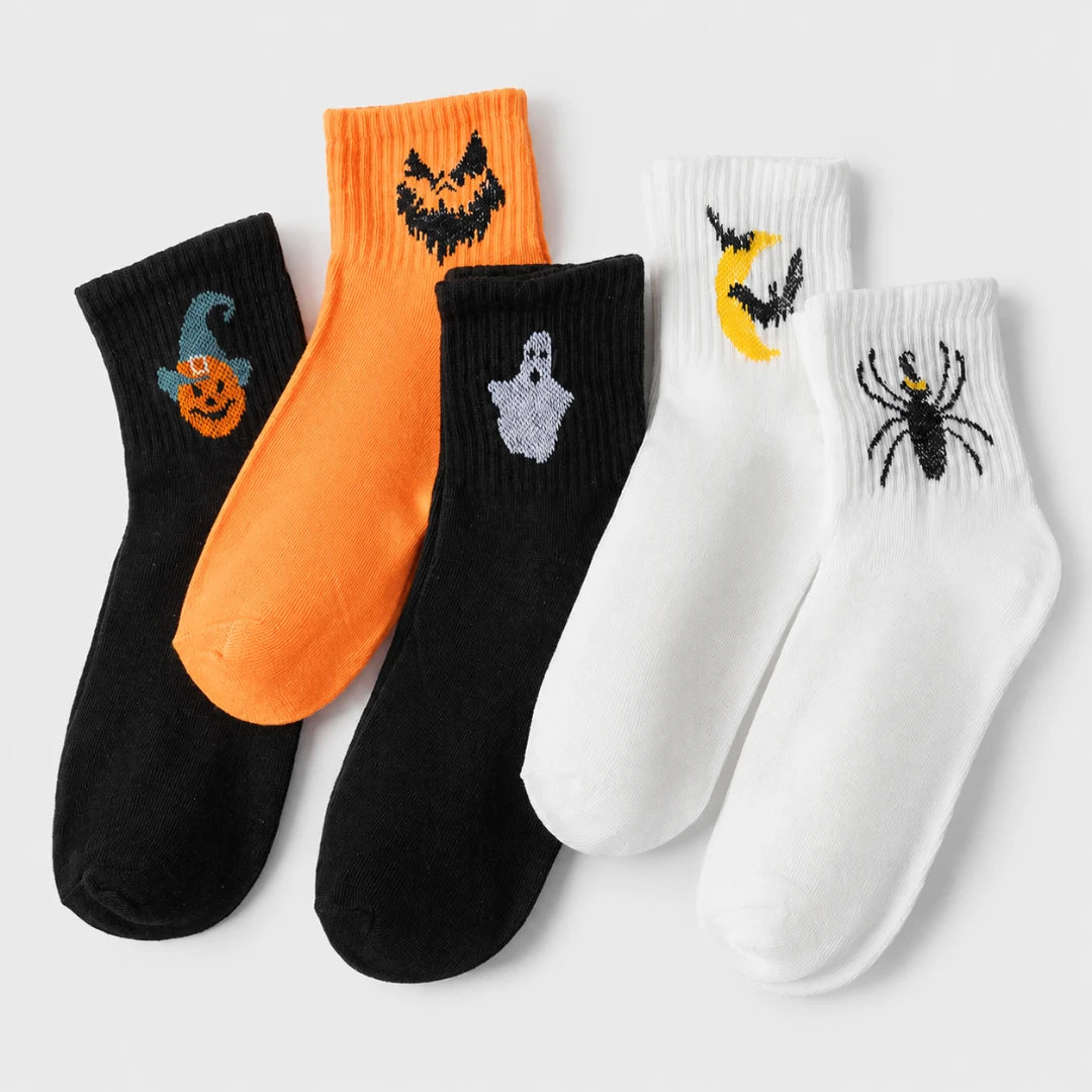 SpookStep™ 5-Pair Halloween Sock Set