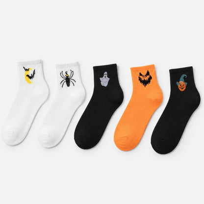 SpookStep™ 5-Pair Halloween Sock Set