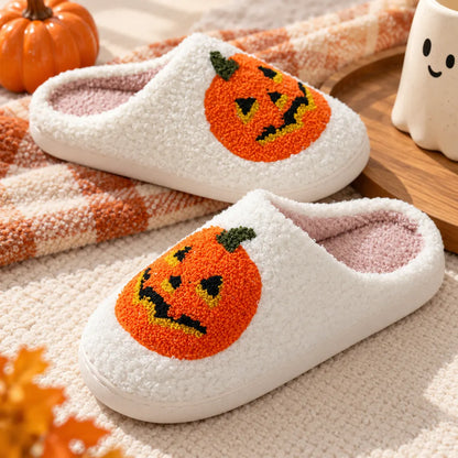 SpookyPumpkin™ Halloween Slippers