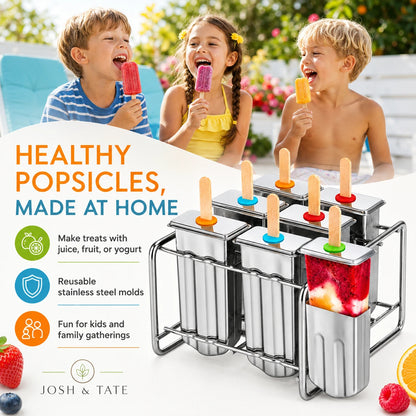 Stainless Steel Popsicle Mold Set-2