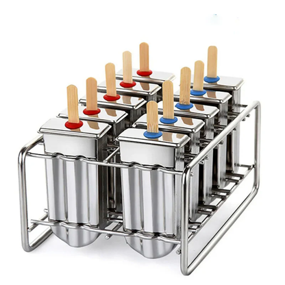 Stainless Steel Popsicle Mold Set