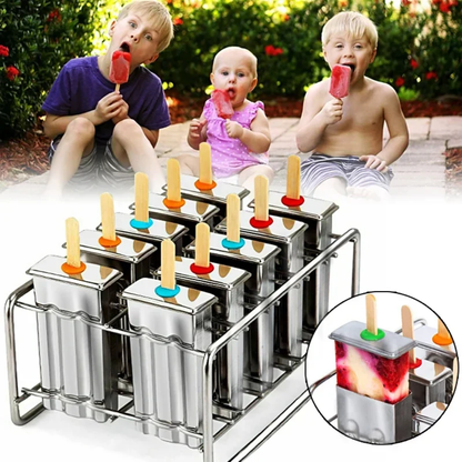 Stainless Steel Popsicle Mold Set