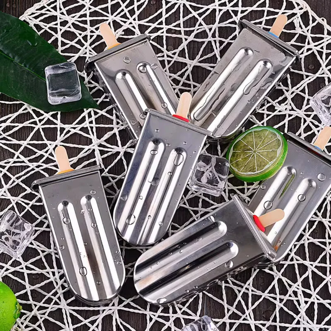 Stainless Steel Popsicle Mold Set