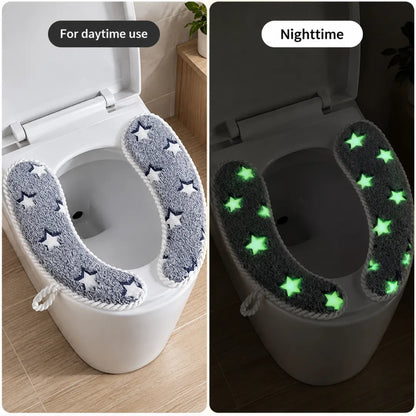 Starlit™ Glow-in-the-Dark Toilet Seat Cover