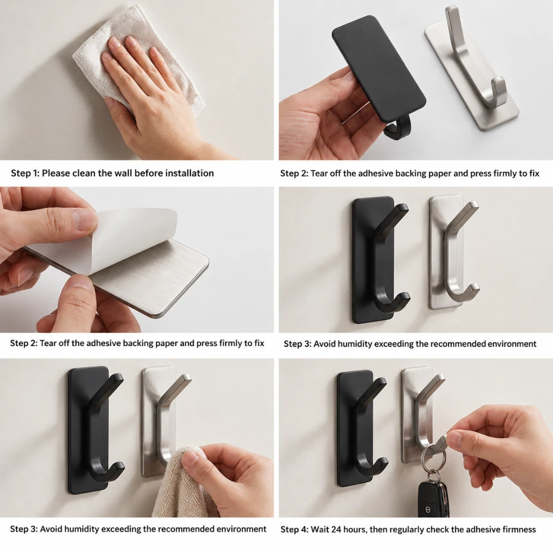 SteelArc™ Minimalist Wall Hook