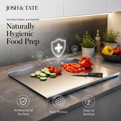 SteelGuard™ Stainless Antibacterial Kitchen Board