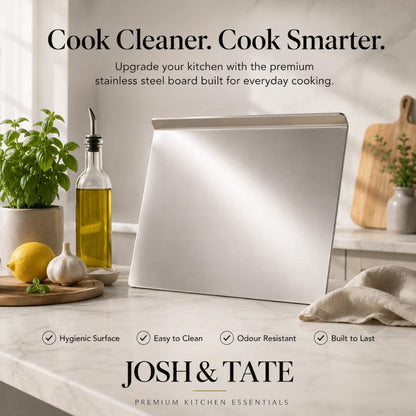 SteelGuard™ Stainless Antibacterial Kitchen Board