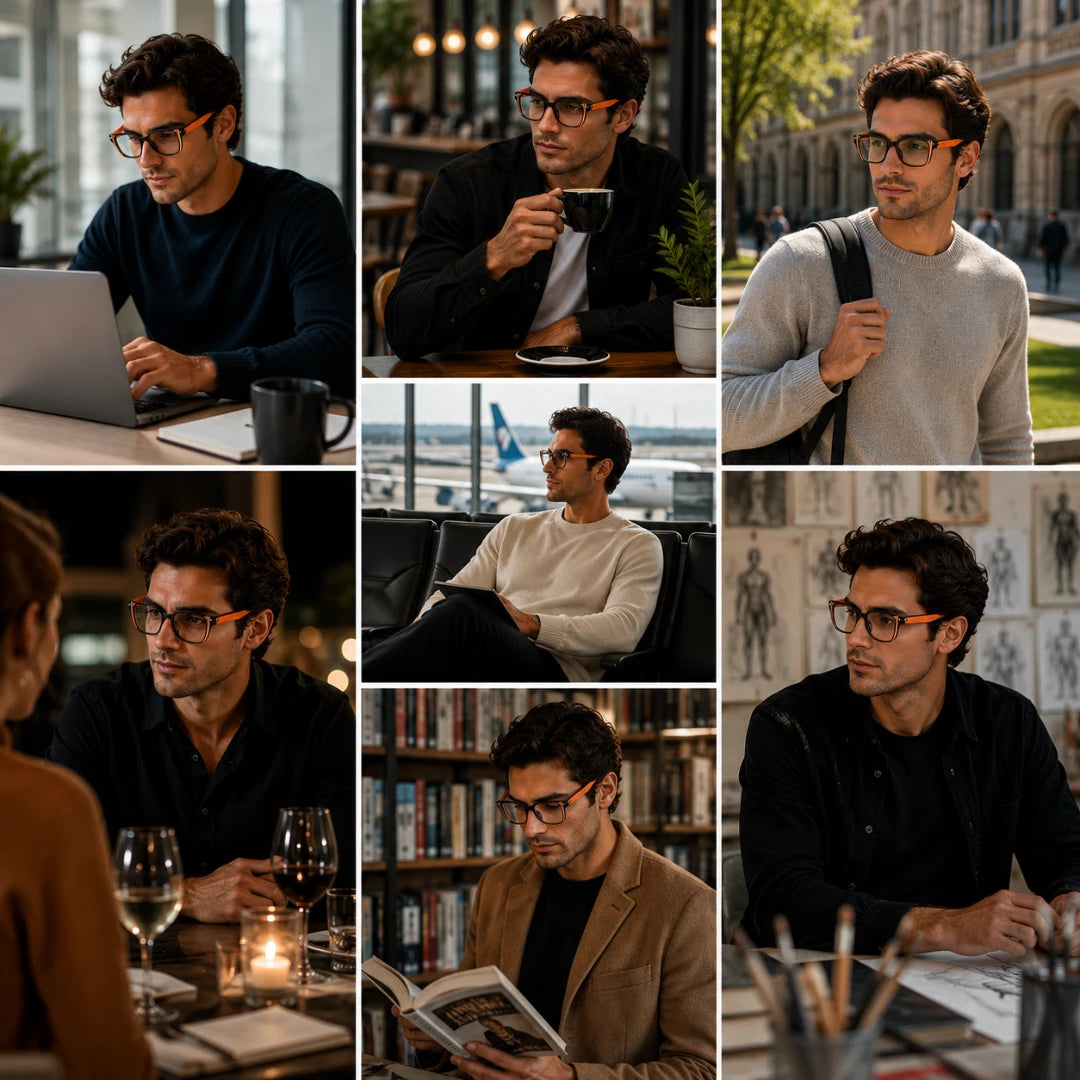 StripeLine™ Cat-Eye Frames