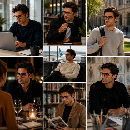 StripeLine™ Cat-Eye Frames