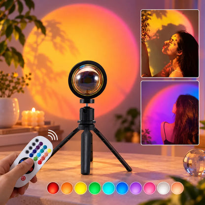 SunCast™ Sunset Projection Lamp