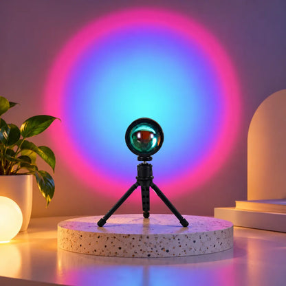 SunCast™ Sunset Projection Lamp