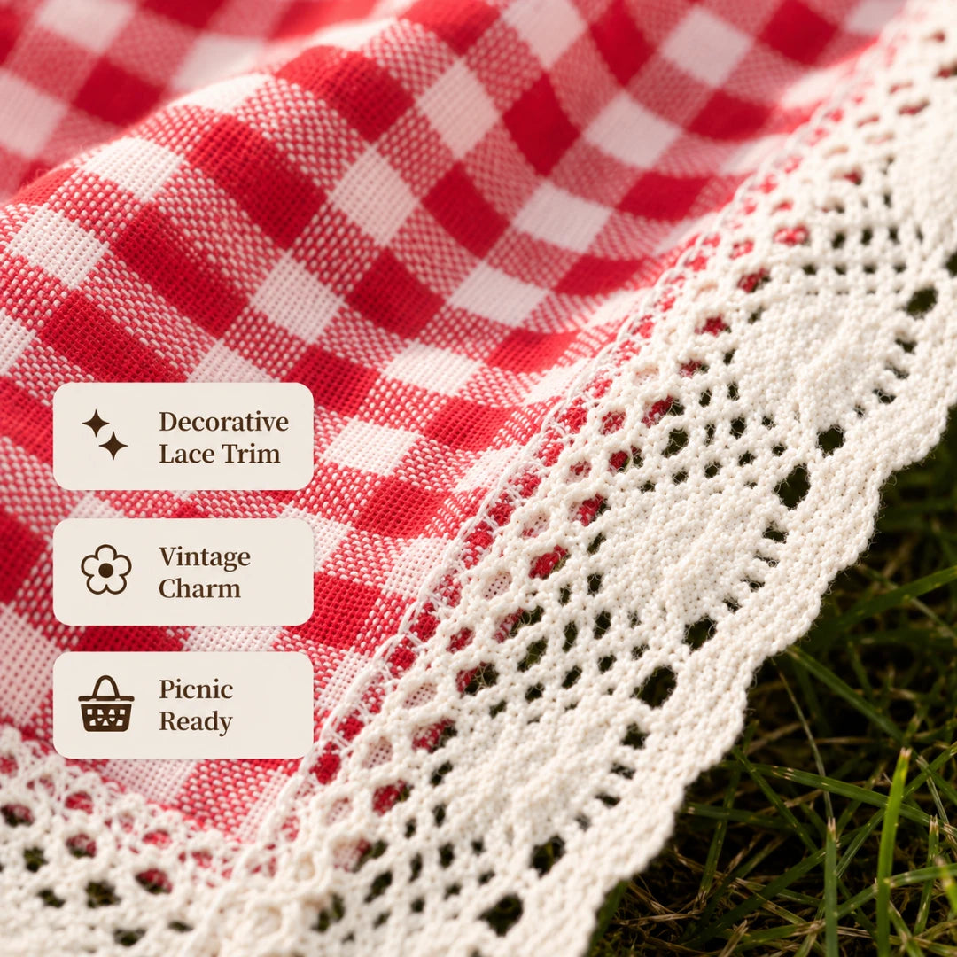 SunDay™ Gingham Picnic Mat
