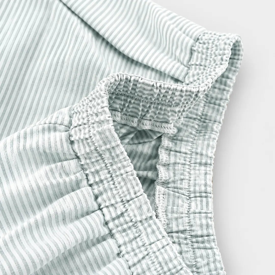 SundayStripe™ Cropped Tee & Shorts Set