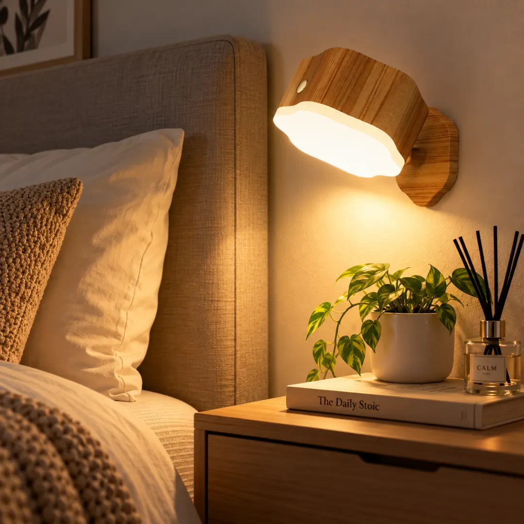 SwivelGlow™ Magnetic Touch Wall Lamp