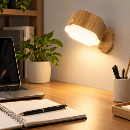 SwivelGlow™ Magnetic Touch Wall Lamp