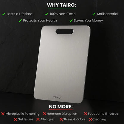 Tairo™ Pure Titanium Cutting Board