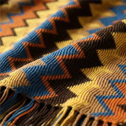 TerraKnit™ Zigzag Throw Blanket