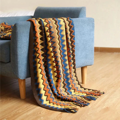 TerraKnit™ Zigzag Throw Blanket