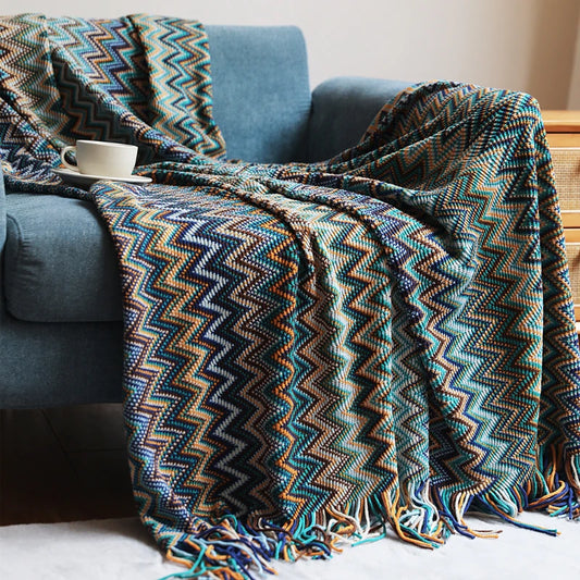 TerraKnit™ Zigzag Throw Blanket