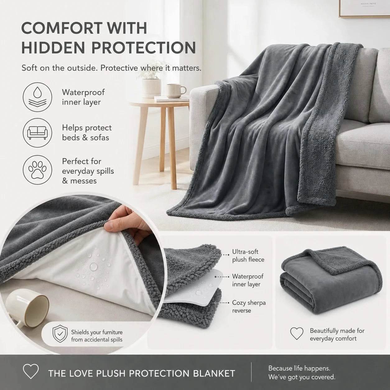 The Love Plush Protection Blanket5