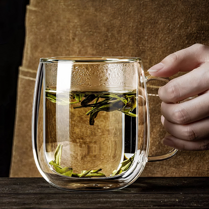 ThermoSip Double-Walled Glass Cups