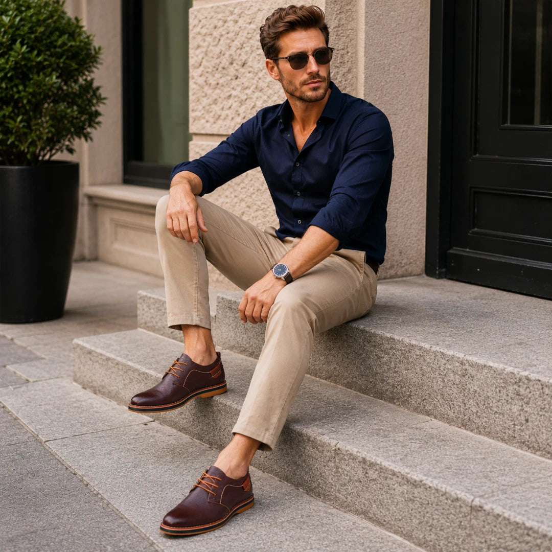 ThreadSole™ Leather Mens Formal Shoe