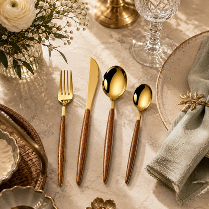 TimberGleam™ Cutlery Set