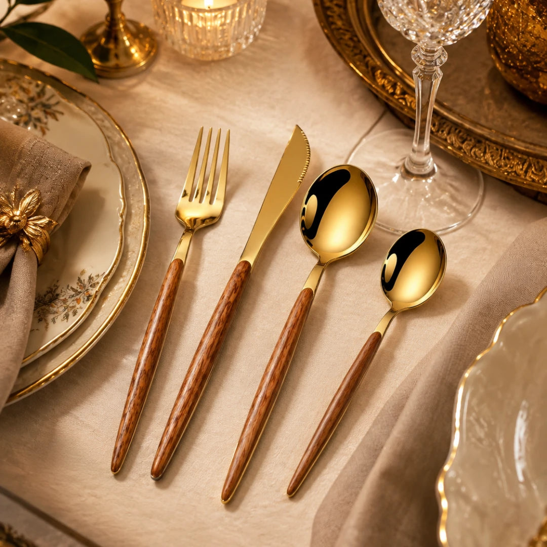 TimberGleam™ Cutlery Set